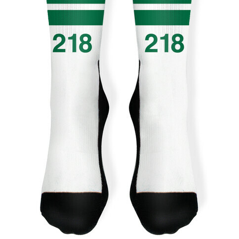 Player Numbers Sock