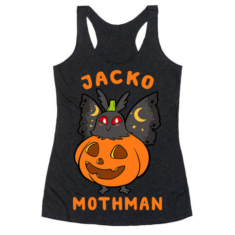 Jack-O-Mothman Racerback Tank Top