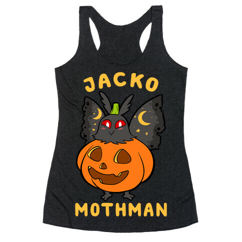 Jack-O-Mothman Racerback Tank Top