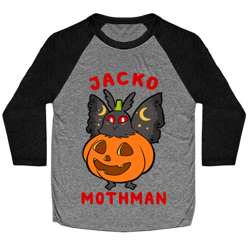 Jack-O-Mothman Baseball Tee