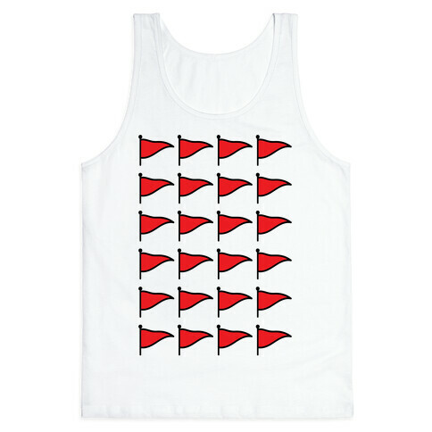 Red Flags Tank Top