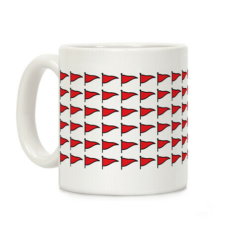 Red Flags Coffee Mug