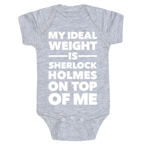 Ideal Weight (Sherlock Holmes) Baby One-Piece