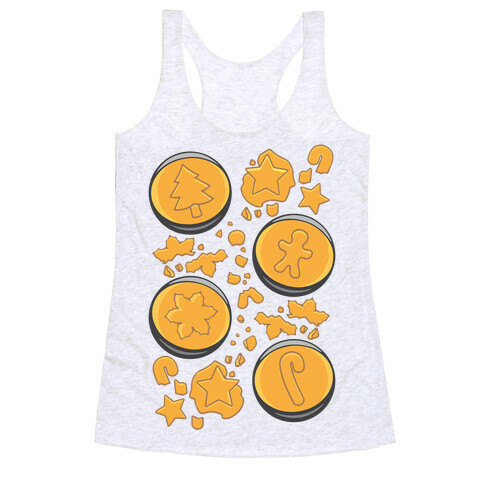 Holiday Honeycomb Candy Challenge Parody Racerback Tank Top