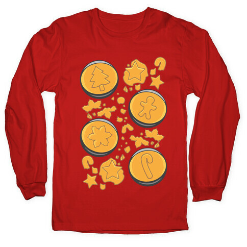 Holiday Honeycomb Candy Challenge Parody Long Sleeve T-Shirt