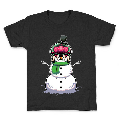 Metroid Snowman Kids T-Shirt