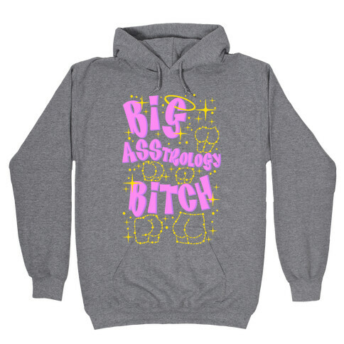 Big Asstrology Bitch Hooded Sweatshirt