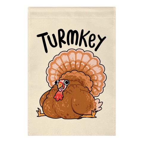 Turmkey Derpy Turkey Garden Flag