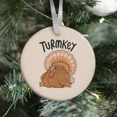 Turmkey Derpy Turkey Ornament