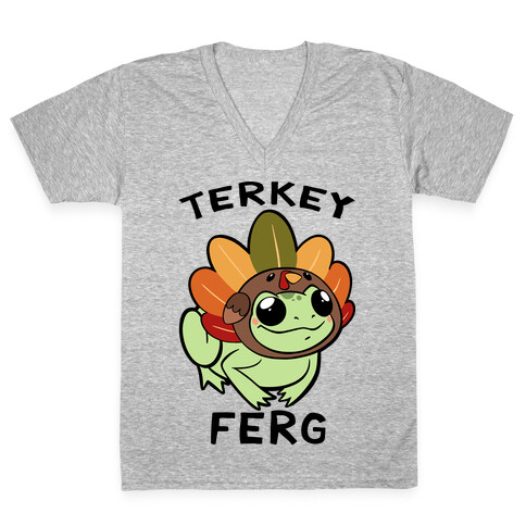 Terkey Ferg V-Neck Tee Shirt