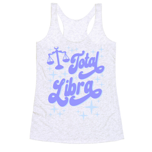 Total Libra  Racerback Tank Top