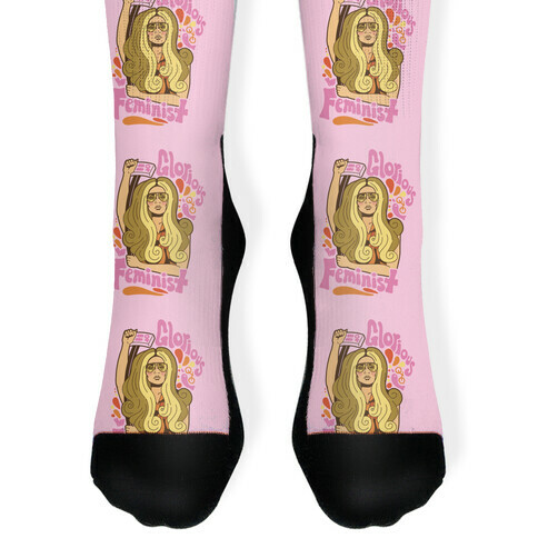 Glorious Feminist Sock