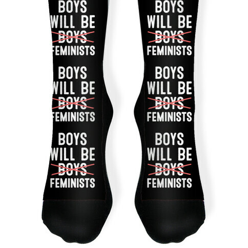 Boys Will Be Feminists  Sock