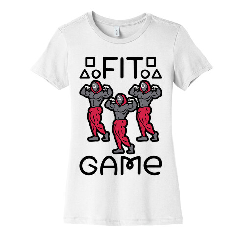 Fit Game Parody Womens T-Shirt