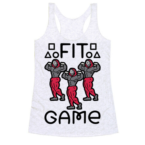 Fit Game Parody Racerback Tank Top