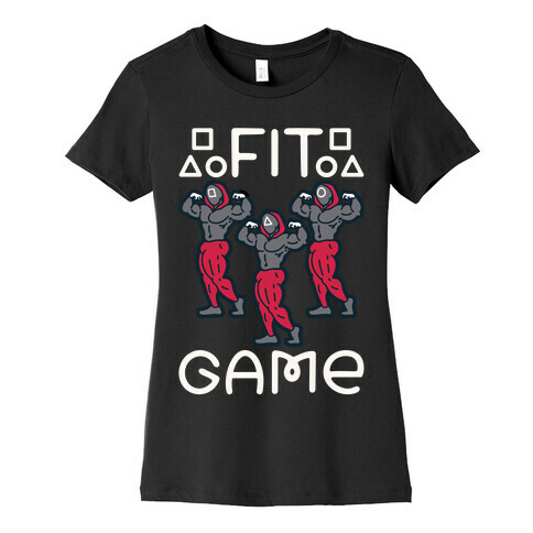 Fit Game Parody Womens T-Shirt