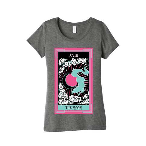 Creepy Cute Tarots: The Moon Womens T-Shirt