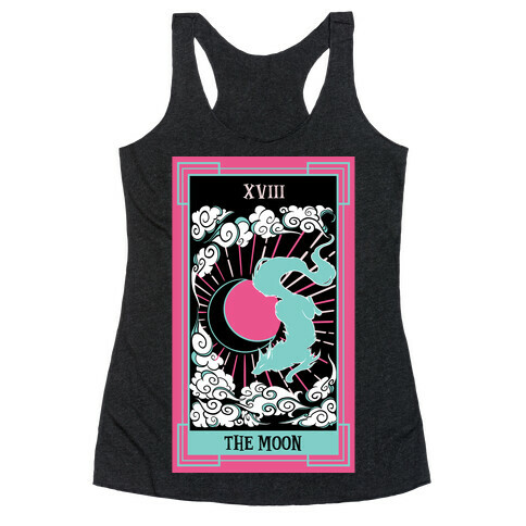 Creepy Cute Tarots: The Moon Racerback Tank Top