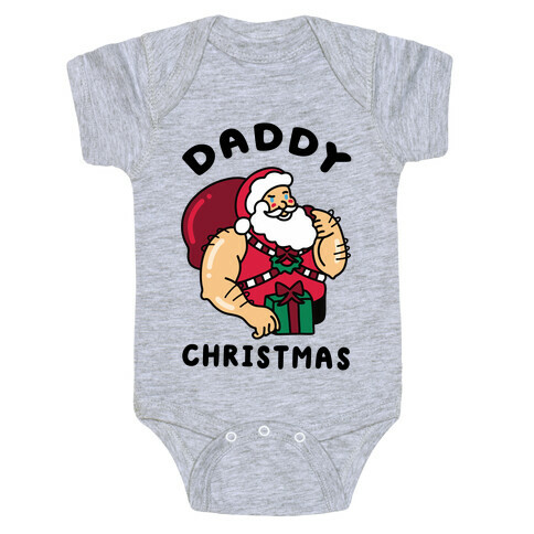 Daddy Christmas Baby One-Piece