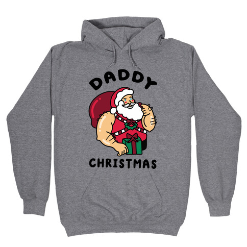 Daddy Christmas Hooded Sweatshirt