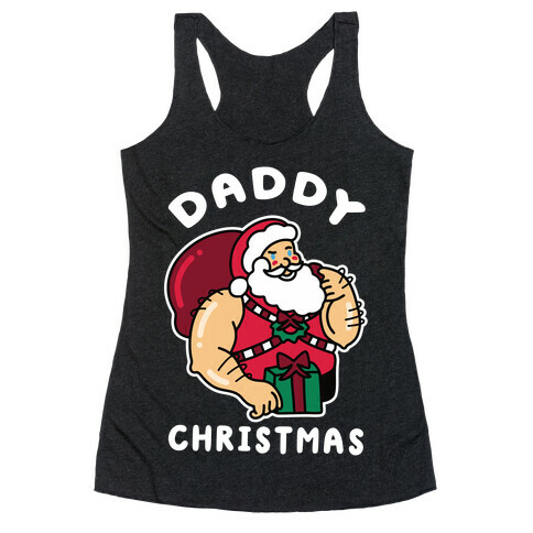 Daddy Christmas Racerback Tank Top