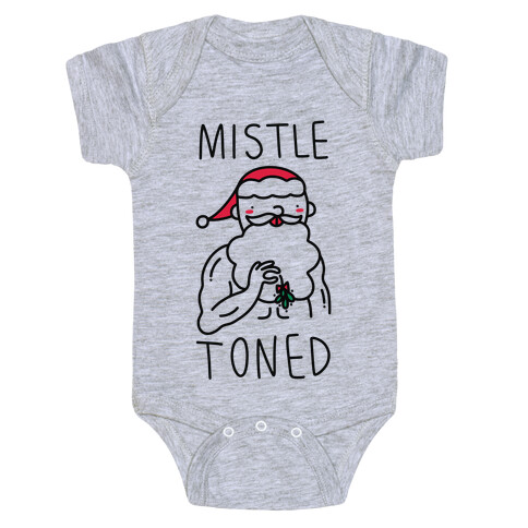 Mistle Toned (Santa) Baby One-Piece