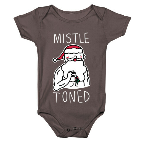Mistle Toned (Santa) Baby One-Piece