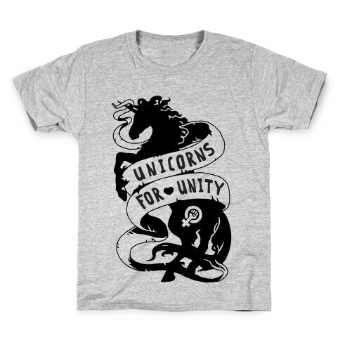 Unicorns For Unity Kids T-Shirt