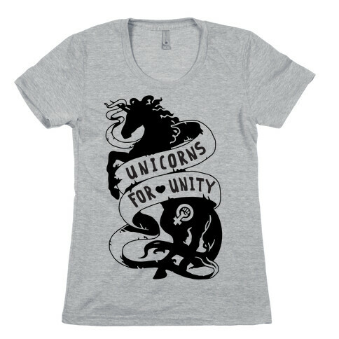 Unicorns For Unity Womens T-Shirt