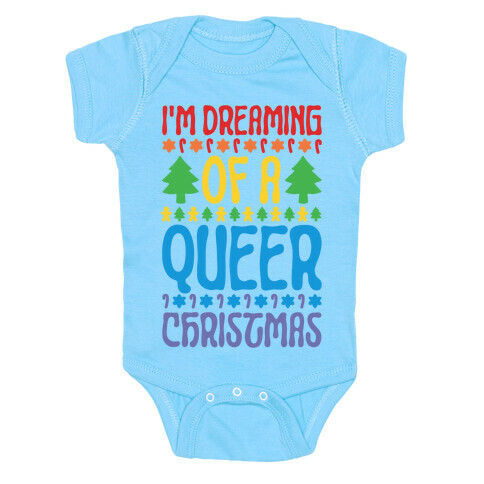 I'm Dreaming of A Queer Christmas Baby One-Piece