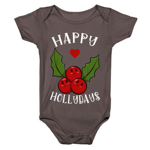 Happy Hollydays Baby One-Piece