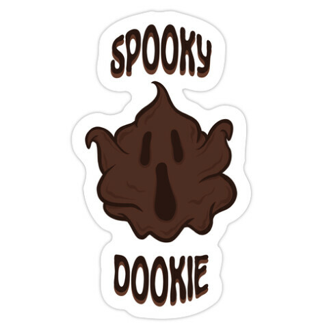 Spooky Dookie Die Cut Sticker