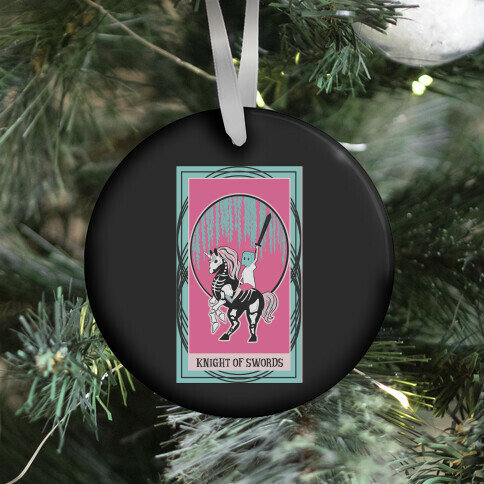 Creepy Cute Tarots: Knight of Swords Ornament