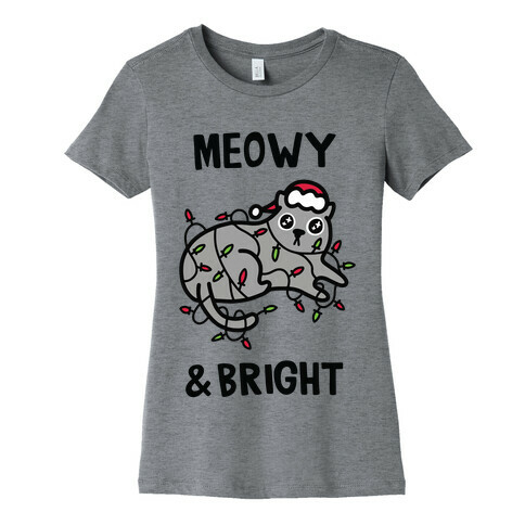 Meowy & Bright Womens T-Shirt