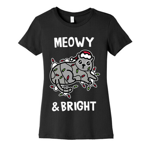 Meowy & Bright Womens T-Shirt