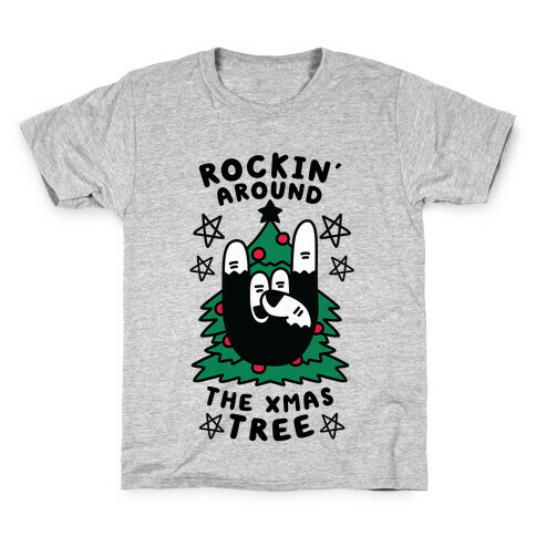 Rockin' Around the Xmas Tree Kids T-Shirt