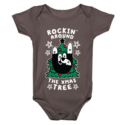 Rockin' Around the Xmas Tree Baby One-Piece