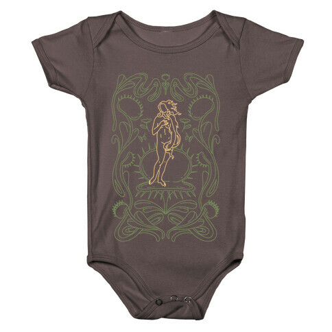 The Birth of Venus Fly Trap Baby One-Piece