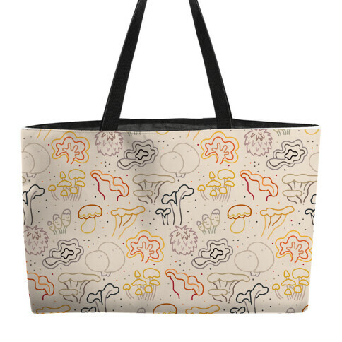 Fall Mushrooms (Light) Weekender Tote