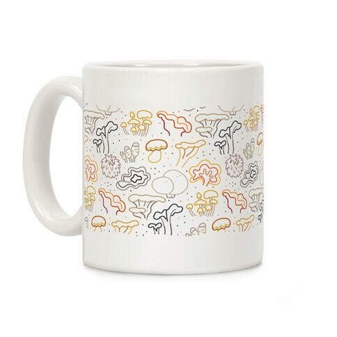 Fall Mushrooms (Medium)  Coffee Mug