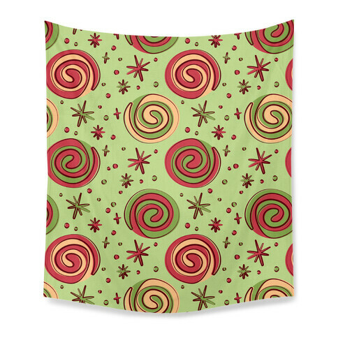 Christmas Pinwheel Cookies Tapestry