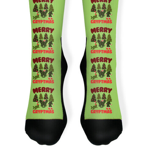 Merry Cryptmas Sock