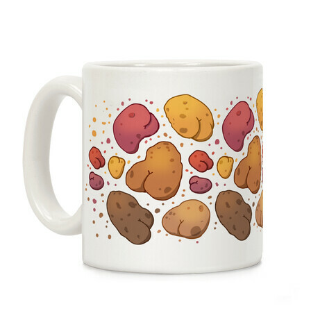 Potato Butts Pattern Coffee Mug