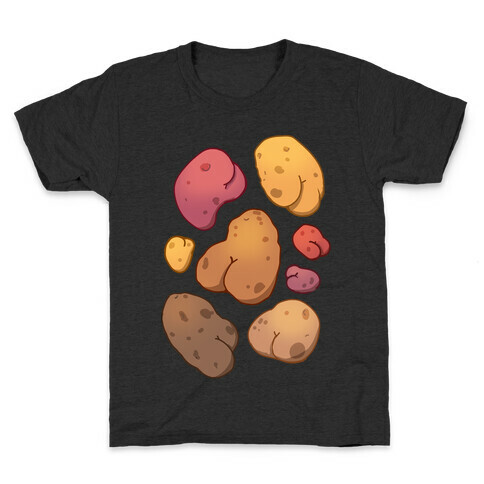 Potato Butts Pattern Kids T-Shirt