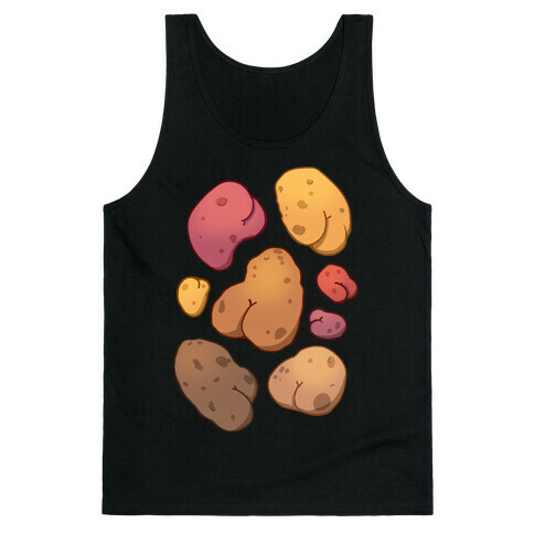 Potato Butts Pattern Tank Top