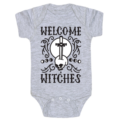 Welcome Witches Baby One-Piece