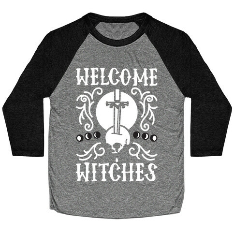 Welcome Witches Baseball Tee