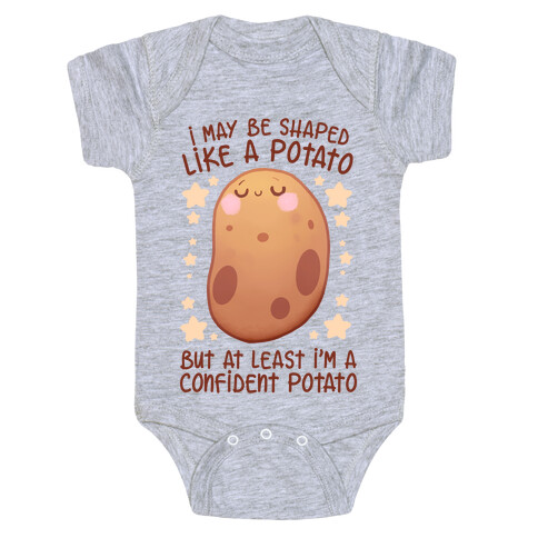 I'm A Confident Potato Baby One-Piece