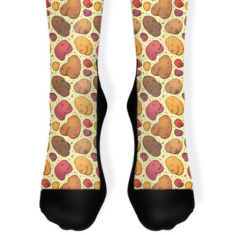 Potato Butts Pattern Sock