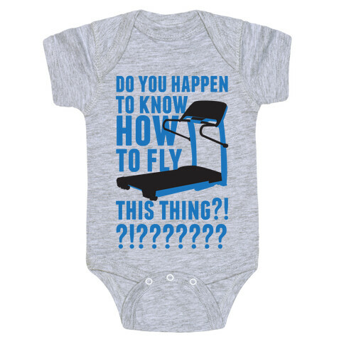 How to Fly This Thing Baby One-Piece